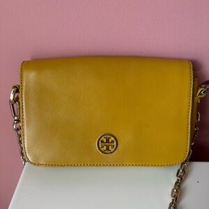 Tory Burch Yellow crossbody bag